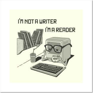 I'm a reader Posters and Art